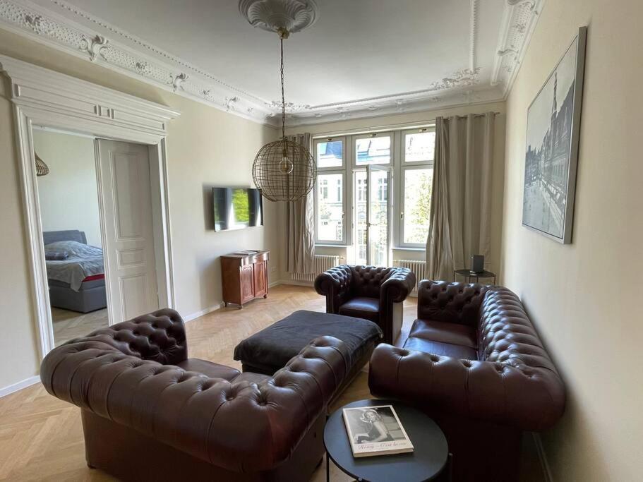 Ruhige&Charmante Altbauwohnung Leipzig Extérieur photo